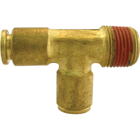 P.t.c. Male Run Tee, Brass, 3/8" x 1/4" Meunier Outillage Industriel