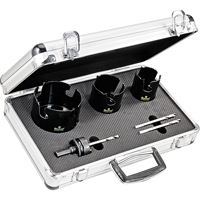 General Purpose Hole Saw Kits, 6 Pieces Meunier Outillage Industriel