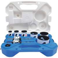 Electrician's Speed Slot&reg; Hole Saw Kit, 9 Pieces Meunier Outillage Industriel