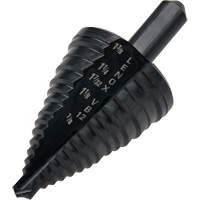 Foret &eacute;tag&eacute; no 12, 7/8" - 1-3/8", Incr&eacute;ments de 3/8", Acier rapide Meunier Outillage Industriel