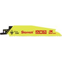 King Cut Reciprocating Blade, Bi-Metal, 10-14 TPI, 12" L x 1" W Meunier Outillage Industriel