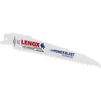 Reciprocating Wood Saw Blade, Bi-Metal, 6 TPI, 6" L x 3/4" W Meunier Outillage Industriel