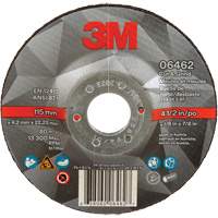 Cut & Grind Wheel, 4-1/2" x 1/8", 7/8" Arbor, Type 27, Ceramic Meunier Outillage Industriel