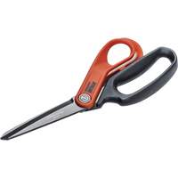 Heavy-Duty Titanium Coated Tradesman Shears, 10", Rings Handle Meunier Outillage Industriel