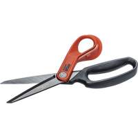 Heavy-Duty Titanium Coated Tradesman Shears, 10", Rings Handle Meunier Outillage Industriel