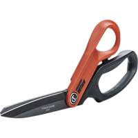 Tradesman Shears, 10", Rings Handle Meunier Outillage Industriel