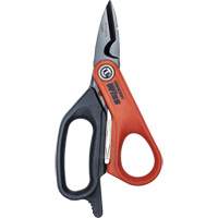 Electrician's Data Shears, 6", Rings Handle Meunier Outillage Industriel