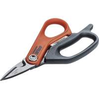 Electrician's Data Shears, 6", Rings Handle Meunier Outillage Industriel