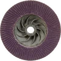 769F Quick Change Flap Disc, 4-1/2" x 5/8"-11, Type 27, 120+ Grit, Ceramic Meunier Outillage Industriel