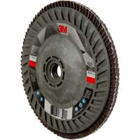 769F Quick Change Flap Disc, 5" x 5/8"-11, Type 27, 120+ Grit, Ceramic Meunier Outillage Industriel