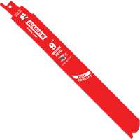 Medium Metal Reciprocating Saw Blade, Bi-Metal, 14-18 TPI, 9" L x 1" W Meunier Outillage Industriel