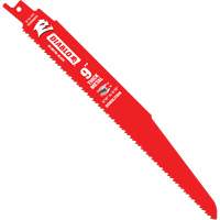 Reciprocating Blade for Thick Metal/Demolition, Bi-Metal, 8-10 TPI, 9" L Meunier Outillage Industriel
