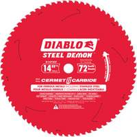 Steel Demon Cermet II Circular Saw Blade, 14", 72 Teeth, Metal Use Meunier Outillage Industriel