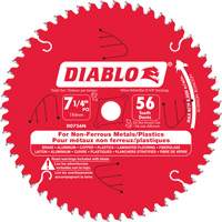 Aluminum Cutting Saw Blade, 7-1/4", 56 Teeth, Non-Ferrous Use Meunier Outillage Industriel