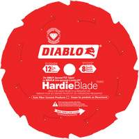 HardieBlade Cutting Saw Blade, 12", 8 Teeth, Fibre Cement Use Meunier Outillage Industriel