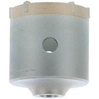 Foret SDS-Plus &agrave; pointe au carbure et paroi mince, 2-9/16", Profondeur de la coupe de 3" Meunier Outillage Industriel