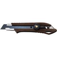 Ratchet Lock Knife, 18 mm, Wood Handle Meunier Outillage Industriel