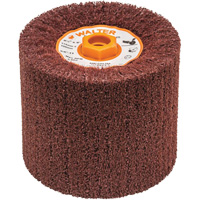Blendex Surface Conditioning Drum, 4-1/2" Dia. x 4" W, 5/8"-11 Arbor, Medium Grit Meunier Outillage Industriel
