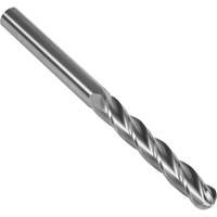 Fraise en bout sph&eacute;rique extra longue 30° S147, 1/2" dia., 6" lo, 4 cannelures, 1/2" tige, Carbure Meunier Outillage Industriel