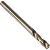 Jobber Drill Bit, High Speed Cobalt, 9/32", 4-1/4" L, 1-1/2" Flute, 135° Point Angle Meunier Outillage Industriel