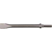 Ciseau long et plat &agrave; mandrin hexagonal Meunier Outillage Industriel
