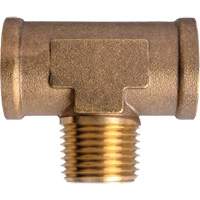Branch Tees Extruded Male On Branch, Brass, 1/2" TDX234 | Meunier Outillage Industriel