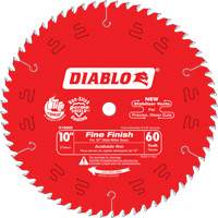 Contractor Saw Blades - Fine Finishing Saw Blades, 10", 60 Teeth, Wood Use Meunier Outillage Industriel