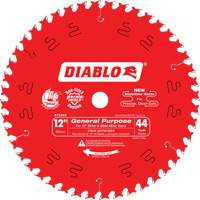 Saw Blades - General Purpose, 12", 44 Teeth, Wood Use Meunier Outillage Industriel