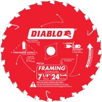 Framing Saw Blade, 7-1/4", 24 Teeth, Wood Use Meunier Outillage Industriel