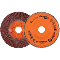 Enduro-Flex Flap Disc, 5" x 7/8", Type 27, 40 Grit, Zirconia Alumina Meunier Outillage Industriel