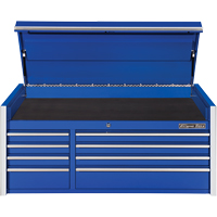 Extreme Tools<sup>®</sup> RX Series Top Tool Chest, 54-5/8" W, 8 Drawers, Blue TEQ499 | Meunier Outillage Industriel
