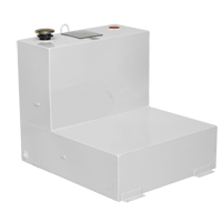 R&eacute;servoir de transfert pour carburant en acier, Acier, Capacit&eacute; 48 gal., Blanc Meunier Outillage Industriel