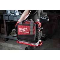 Organisateur profil&eacute; et compact Packout, 16-2/5" x 9-3/4" x 2-1/2", Noir/Rouge Meunier Outillage Industriel
