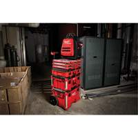 Packout™ Backpack, 15-3/4" L x 11-4/5" W, Black/Red, Ballistic TEQ863 | Meunier Outillage Industriel