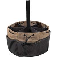 BUCKETBAG Tool Bag, Polyester, 18 Pockets, Black Meunier Outillage Industriel