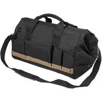 MEGAMOUTH Tool Bag, Polyester, 25 Pockets, Black Meunier Outillage Industriel