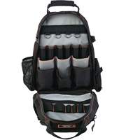Arsenal<sup>®</sup> 5843 Tool Backpack, 13-1/2" L x 8-1/2" W, Black, Polyester TEQ972 | Meunier Outillage Industriel