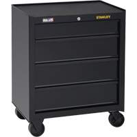 100 Series Rolling Tool Chest, 4 Drawers, 26-1/2" W x 18" D x 32" H, Black TER042 | Meunier Outillage Industriel