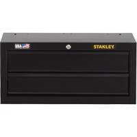 100 Series Middle Tool Chest, 26" W, 2 Drawers, Black TER043 | Meunier Outillage Industriel