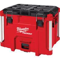 Packout™ XL Tool Box, 21-4/5" W x 15-1/2" D x 16-9/10" H, Black/Red TER128 | Meunier Outillage Industriel