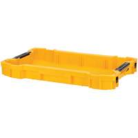 Plateau d'outils peu profond ToughSystem, 18-2/5" x 12" x 2-1/3", Jaune Meunier Outillage Industriel