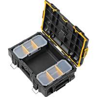 Boîte &agrave; outils ToughSystem 2.0, 21-3/4" x 14-3/4" x 7", Noir Meunier Outillage Industriel