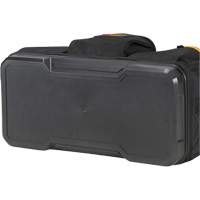 Molded Base Big-Mouth Tote Tool Bag, Ballistic Polyester, 23 Pockets, Black/Blue Meunier Outillage Industriel