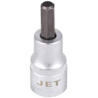 Bit Socket, Hex, 3 mm x 2" L, 3/8" Drive Meunier Outillage Industriel