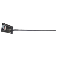 Snow Shovel, Tempered Steel Blade, 11.25" Wide, Straight Handle TFX830 | Meunier Outillage Industriel
