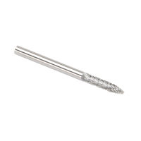 CLEVELAND Solid Carbide Burrs - Tree Shape Pointed End, SG-44, 3 mm Dia., 1/8" Shank Meunier Outillage Industriel
