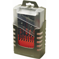 Jeux de forets, 25 morceaux, Acier rapide Meunier Outillage Industriel