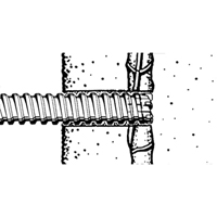 Coupe-barres d'armature rotatifs, 3/8", Tige SDS-Plus, Carbure Meunier Outillage Industriel