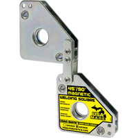 Magnetic Welding Squares, 7-5/8" L x 1-3/8" W x 3-3/4" H, 120 lbs. Meunier Outillage Industriel