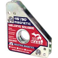 Magnetic Welding Squares, 3-3/4" L x 3/4" W x 4-3/8" H, 75 lbs. Meunier Outillage Industriel